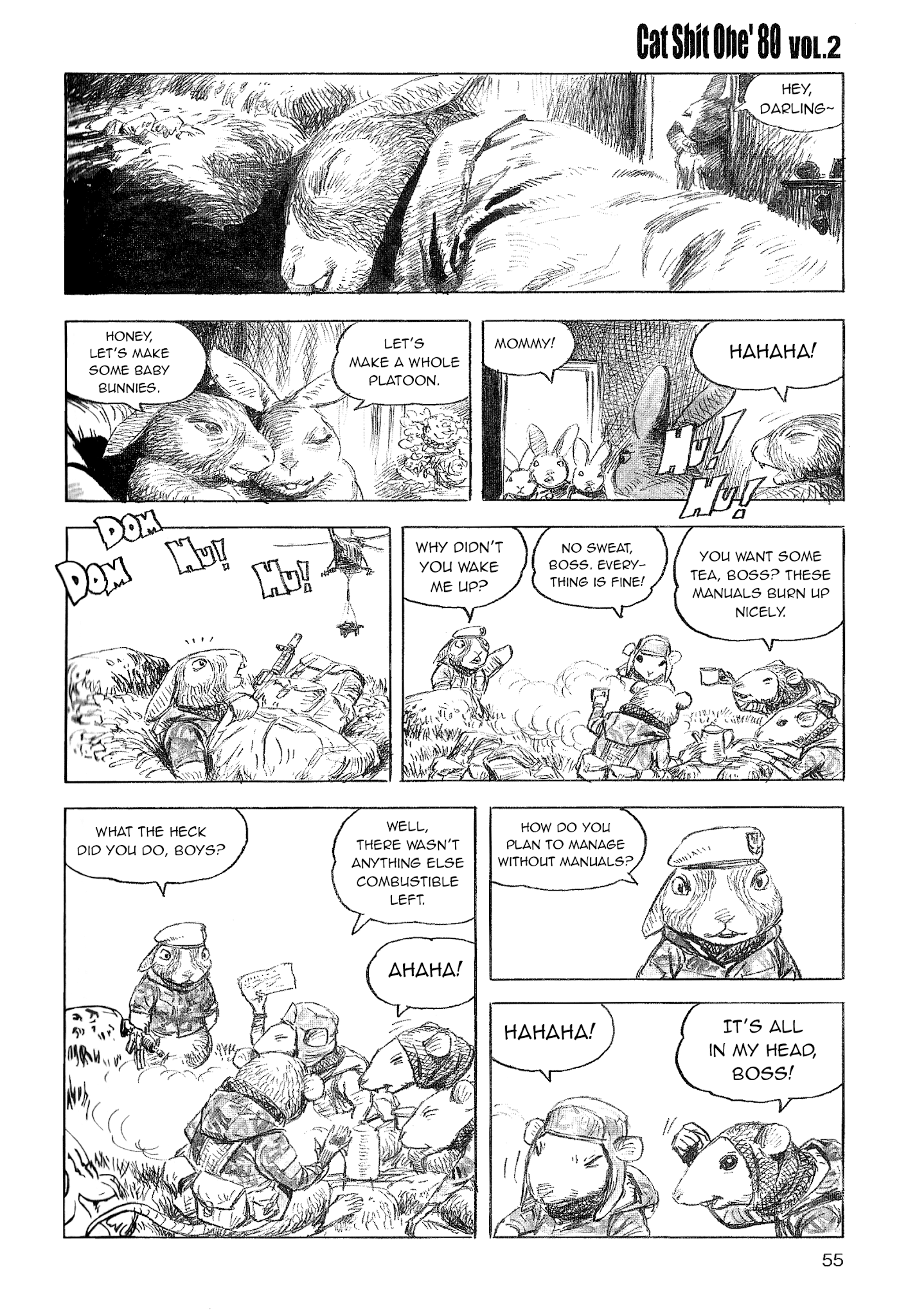 Cat Shit One '80 Chapter 12 page 1 - Chapter 12