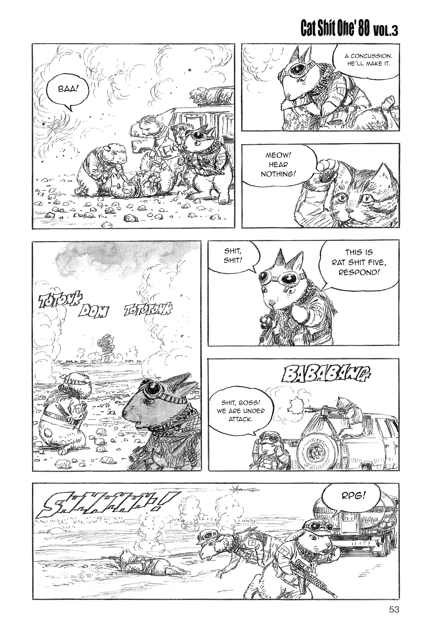 Cat Shit One '80 Chapter 18.1 page 10 - Chapter 18.1: Rat Shit Five