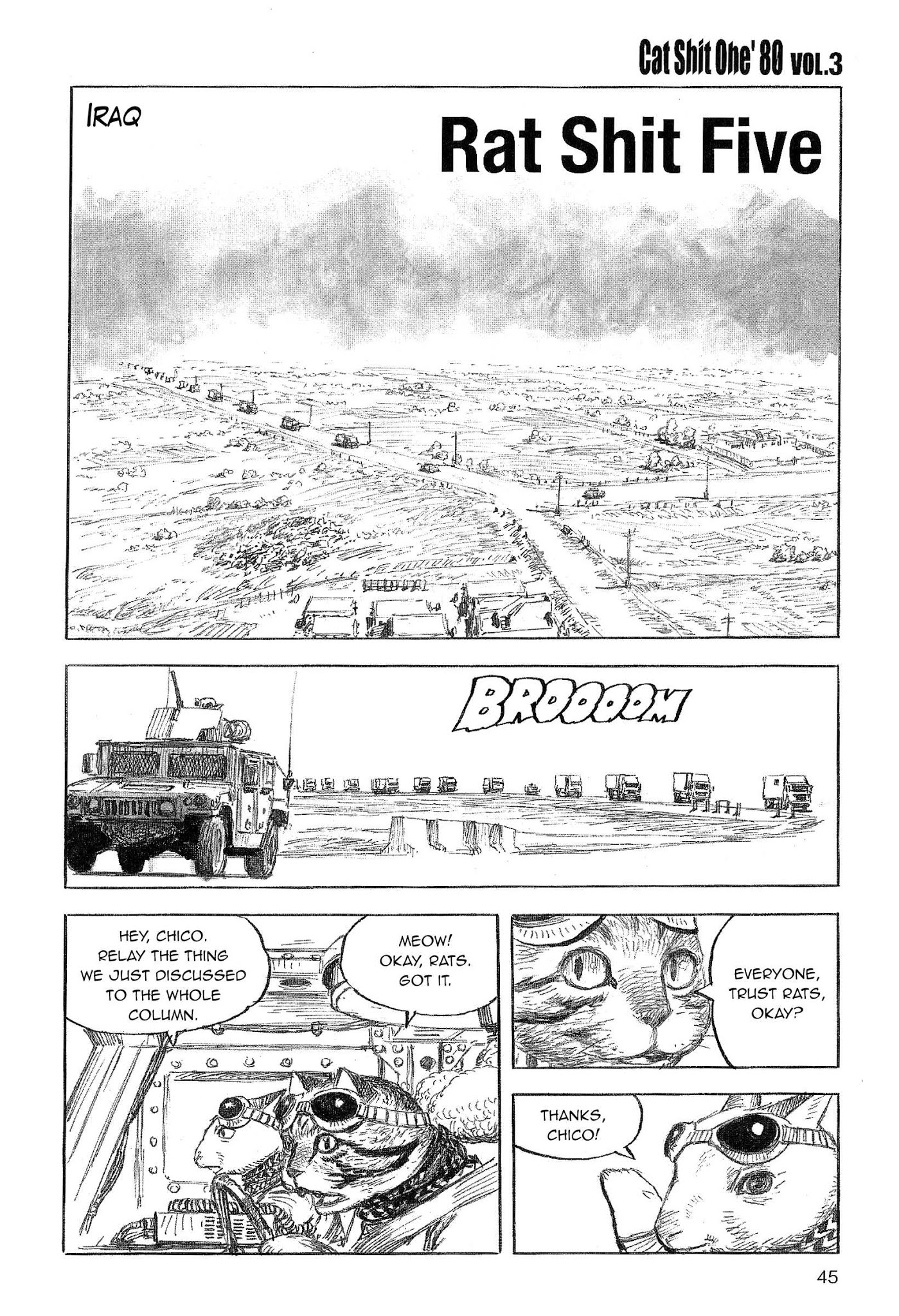 Cat Shit One '80 Chapter 18.1 page 2 - Chapter 18.1: Rat Shit Five