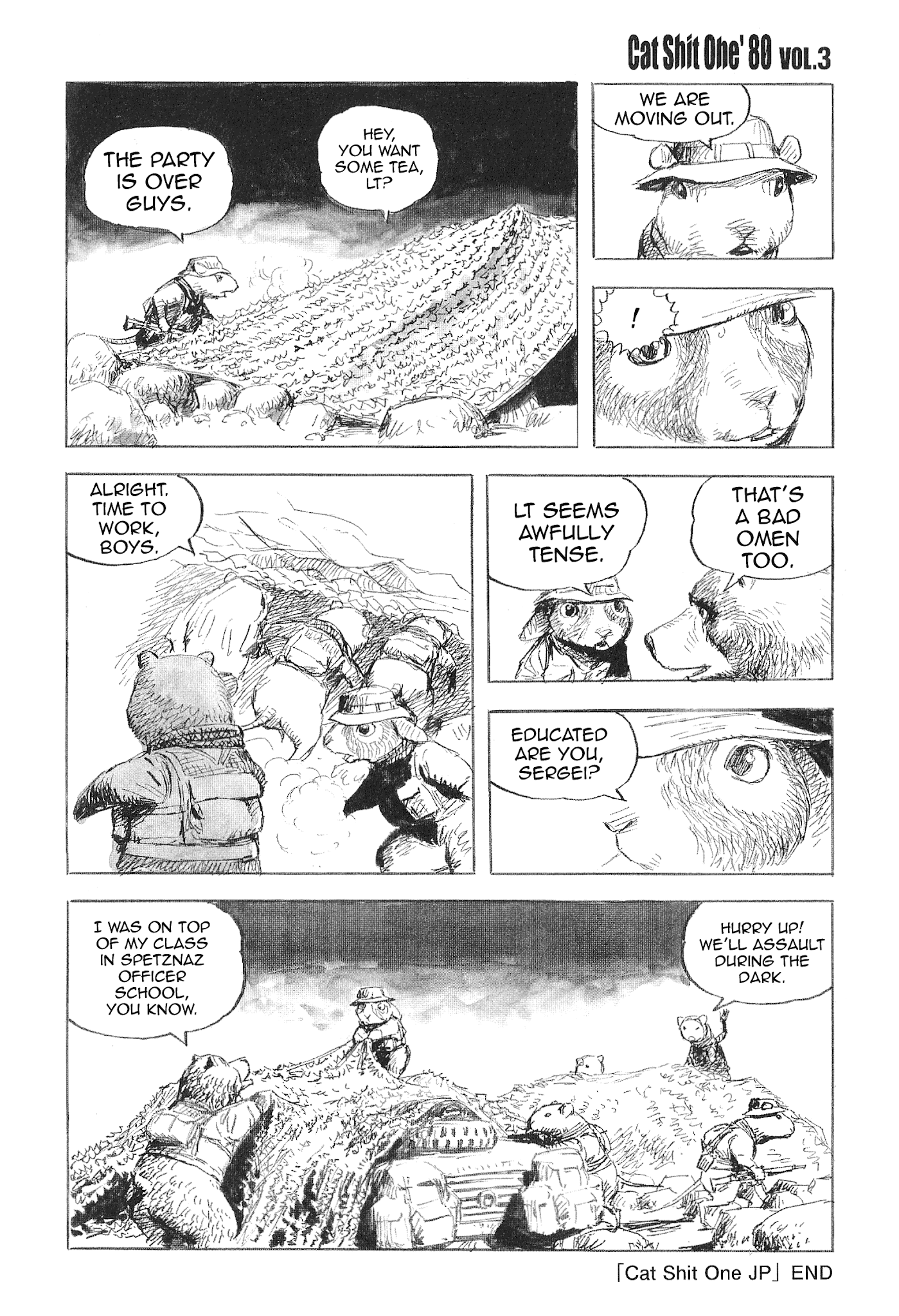Cat Shit One '80 Chapter 18.2 page 15 - Chapter 18.2: Cat Shit One JP