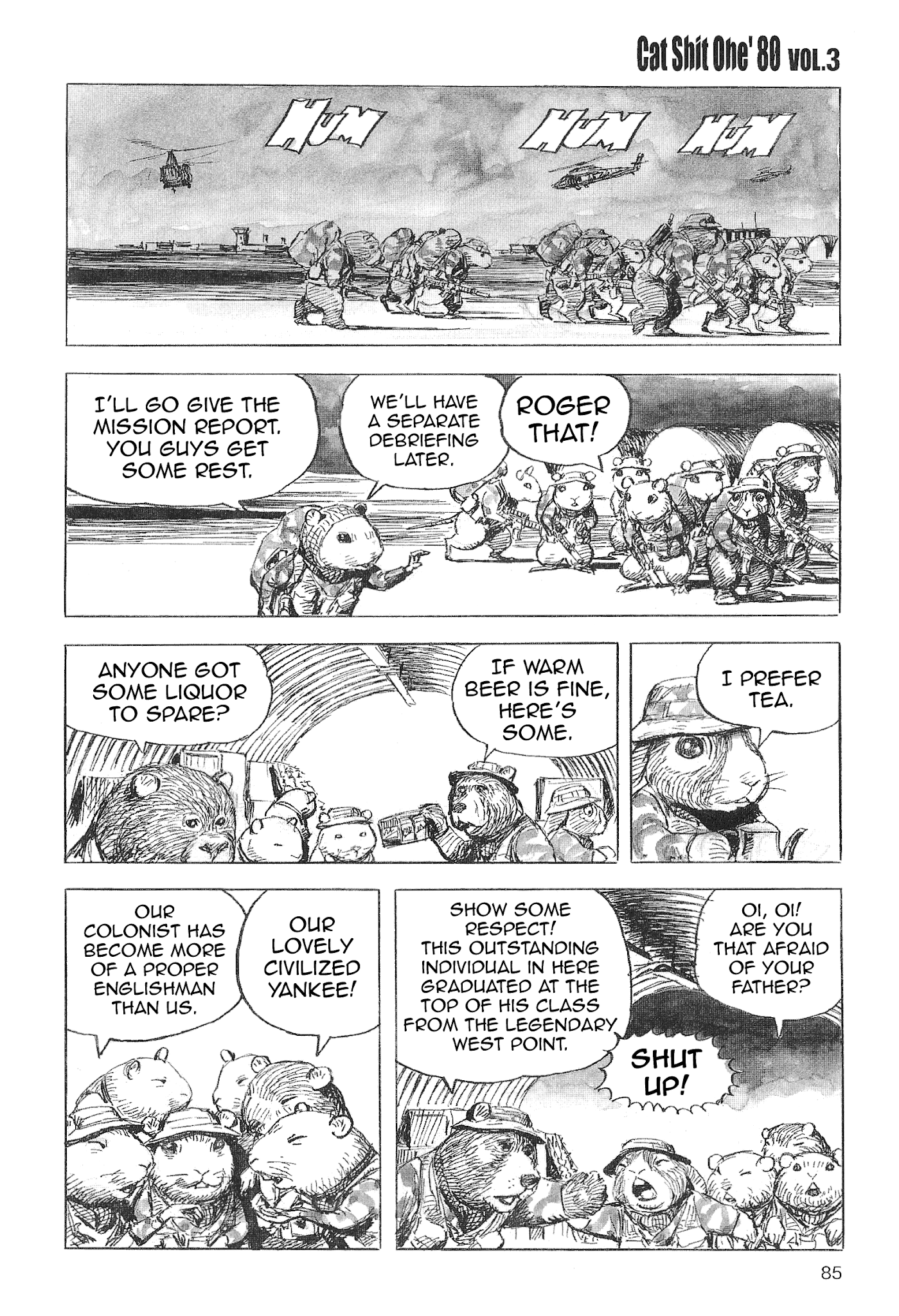 Cat Shit One '80 Chapter 18.2 page 7 - Chapter 18.2: Cat Shit One JP