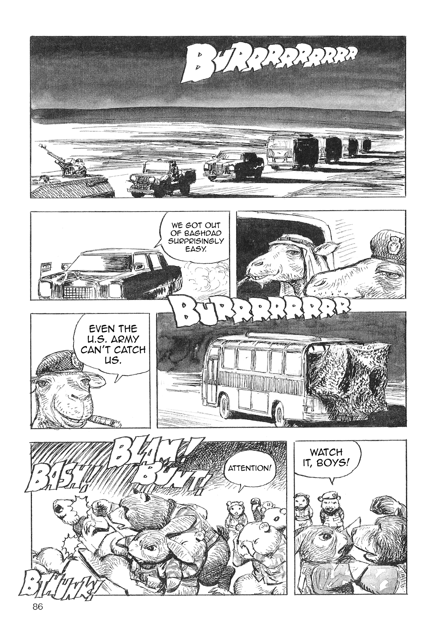 Cat Shit One '80 Chapter 18.2 page 8 - Chapter 18.2: Cat Shit One JP