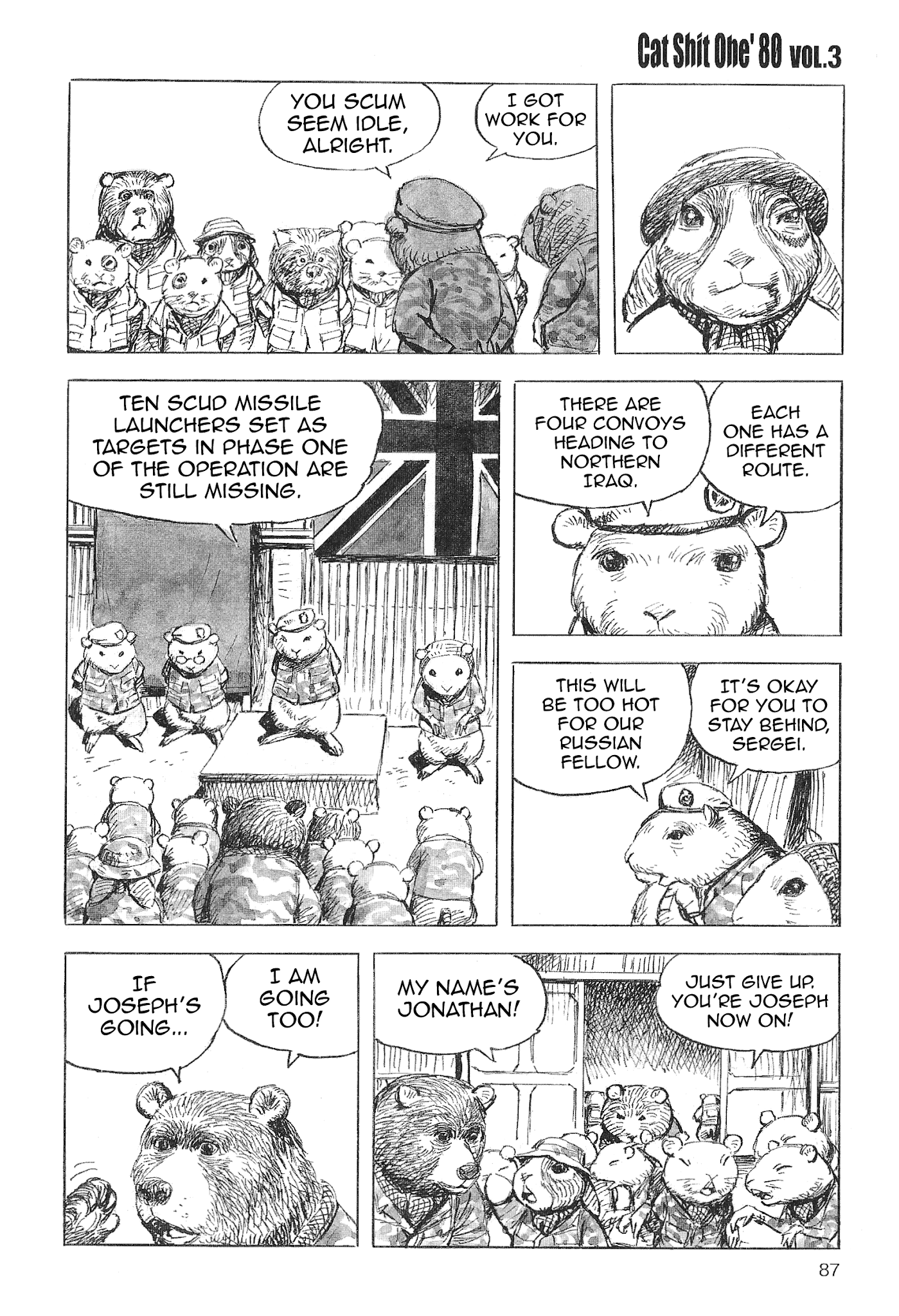 Cat Shit One '80 Chapter 18.2 page 9 - Chapter 18.2: Cat Shit One JP