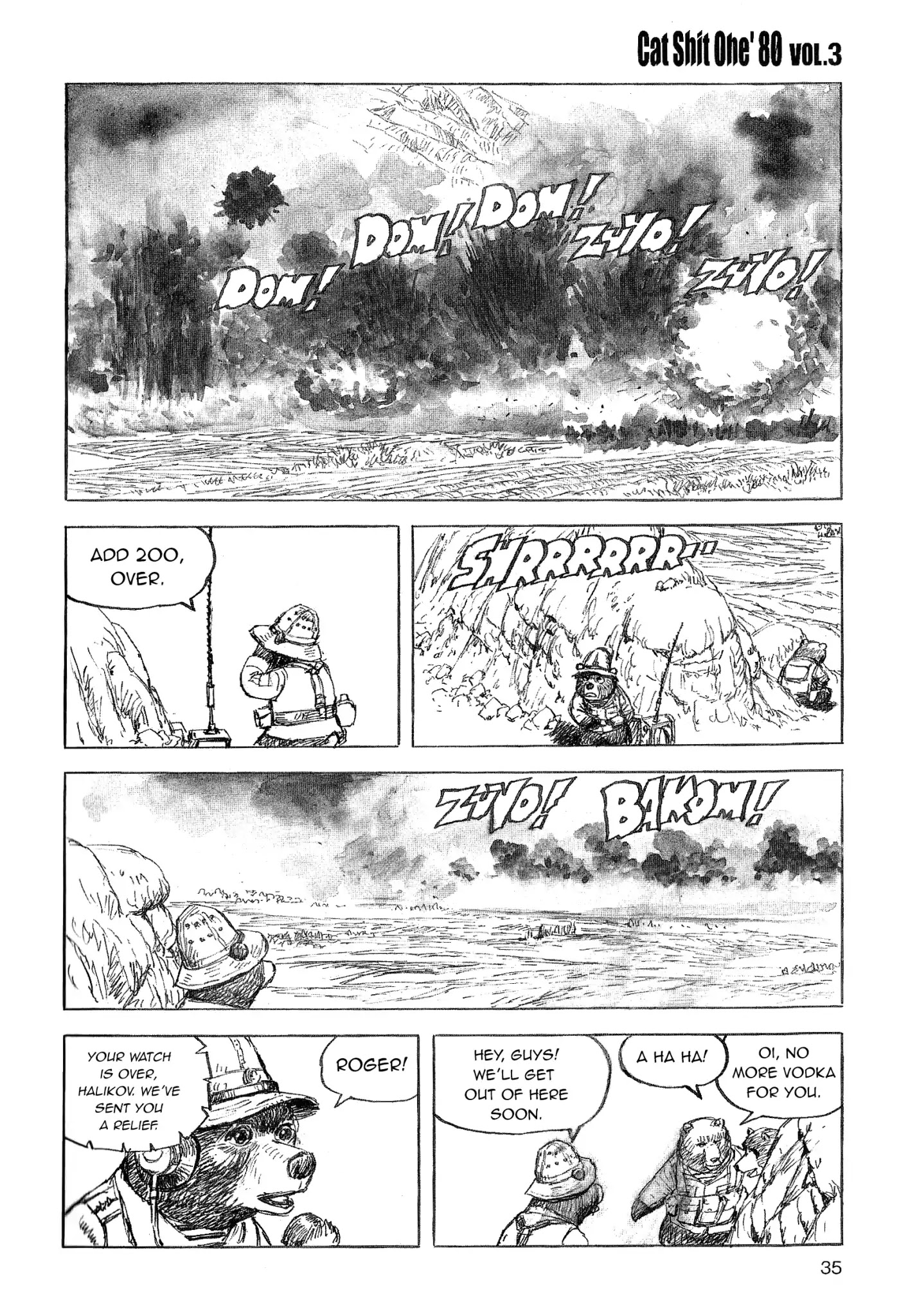 Cat Shit One '80 Chapter 18 page 1 - Chapter 18
