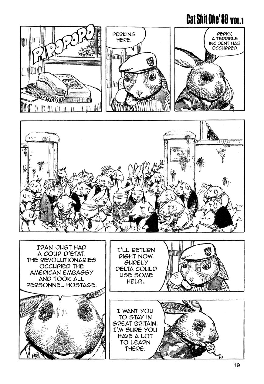 Cat Shit One '80 Chapter 2 page 1 - Chapter 2