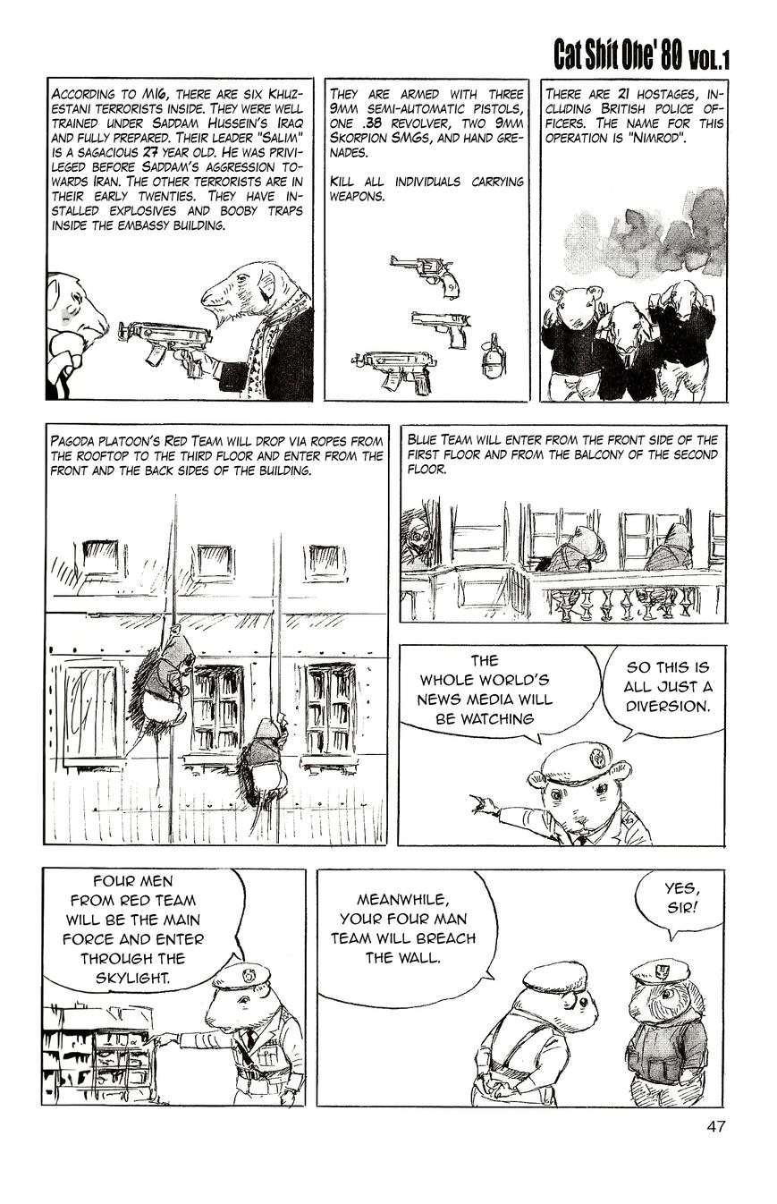 Cat Shit One '80 Chapter 3 page 13 - Chapter 3