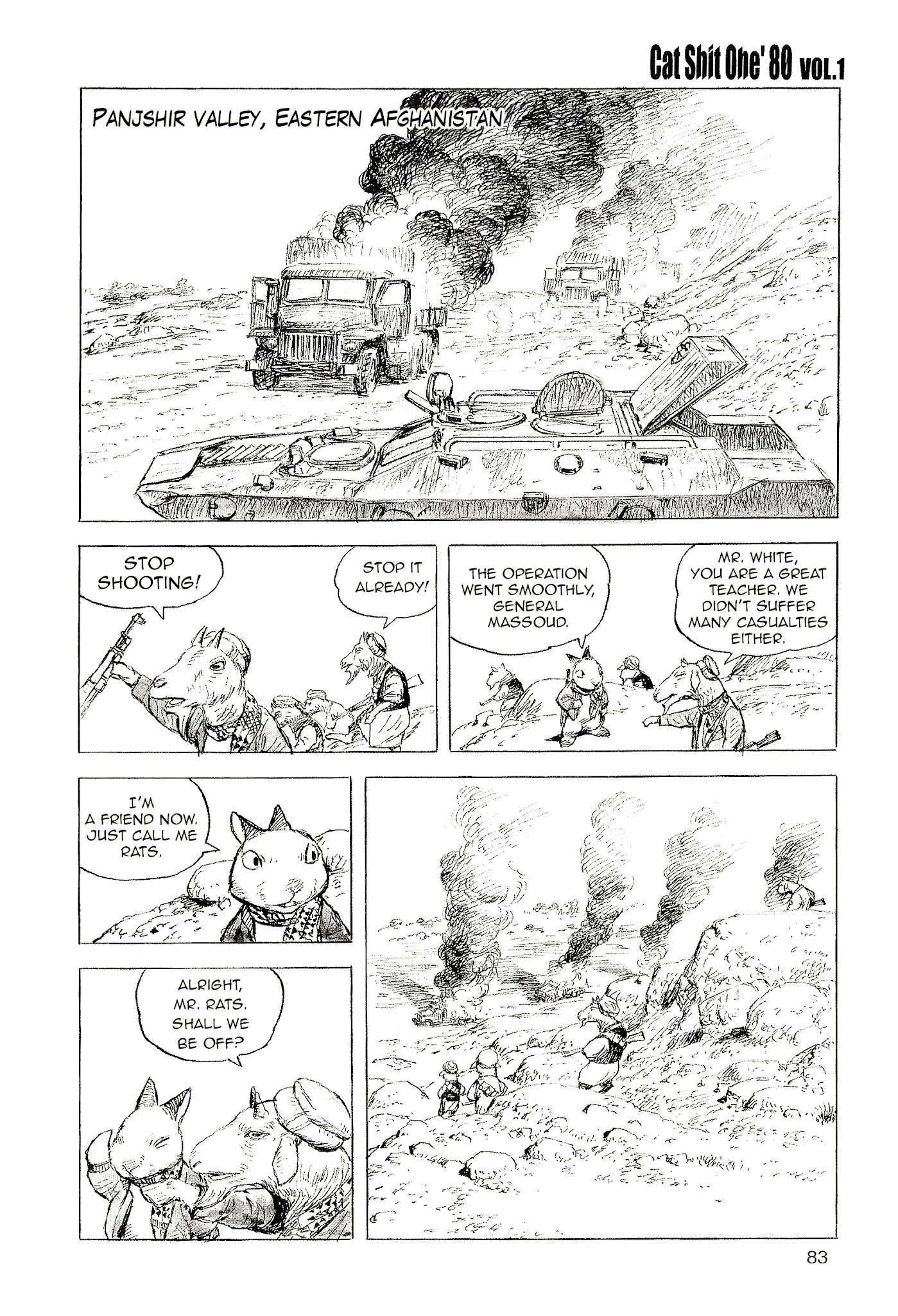 Cat Shit One '80 Chapter 6 page 1 - Chapter 6