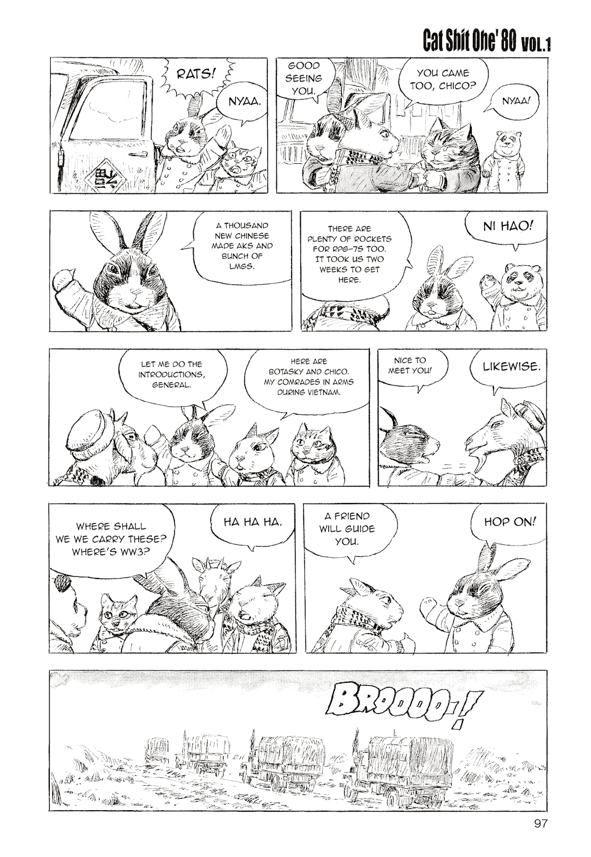 Cat Shit One '80 Chapter 6 page 15 - Chapter 6