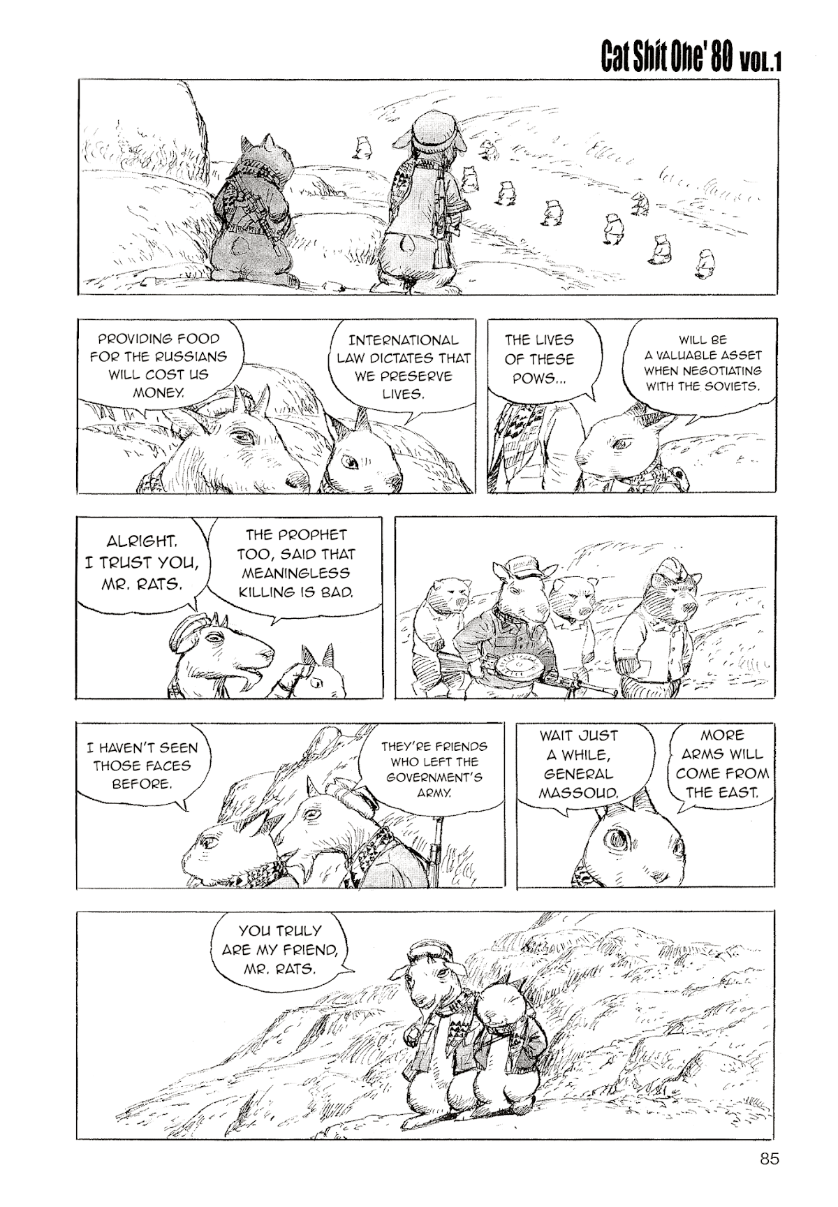 Cat Shit One '80 Chapter 6 page 3 - Chapter 6