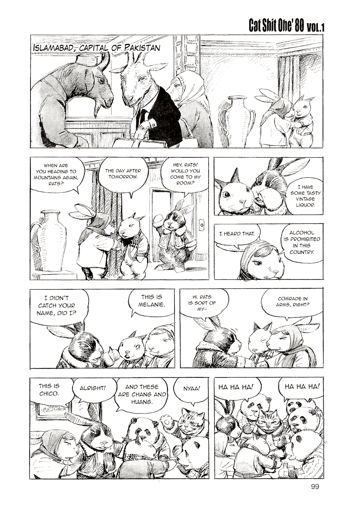Cat Shit One '80 Chapter 7 page 1 - Chapter 7