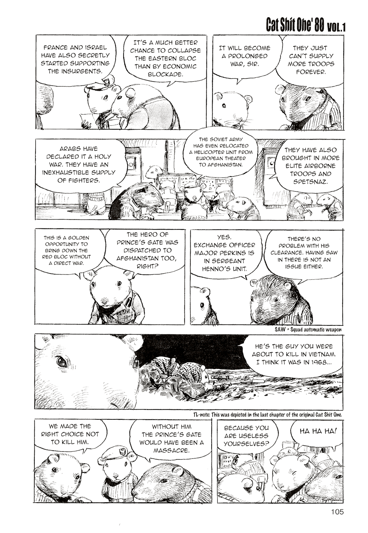 Cat Shit One '80 Chapter 7 page 7 - Chapter 7