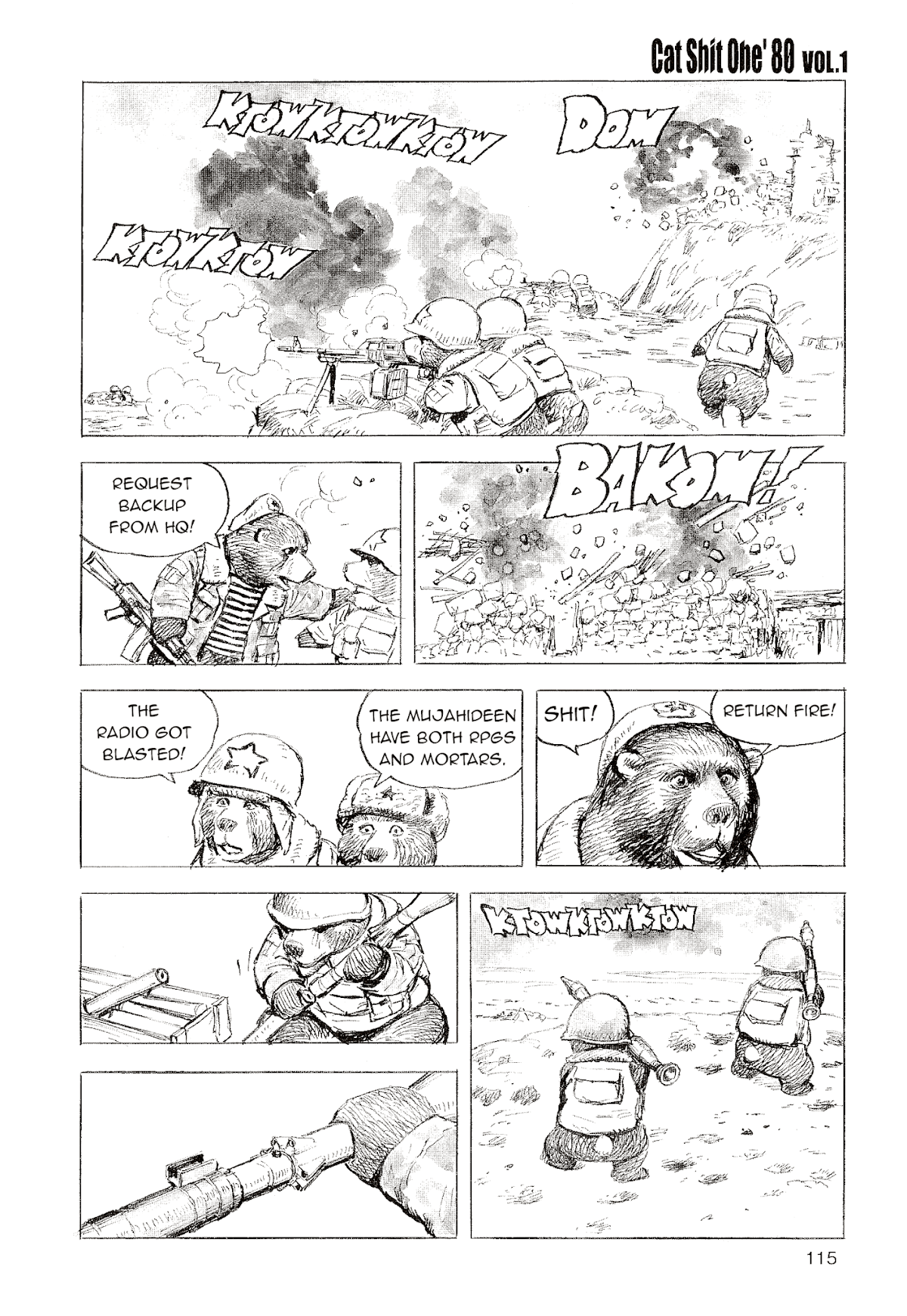 Cat Shit One '80 Chapter 8 page 1 - Chapter 8