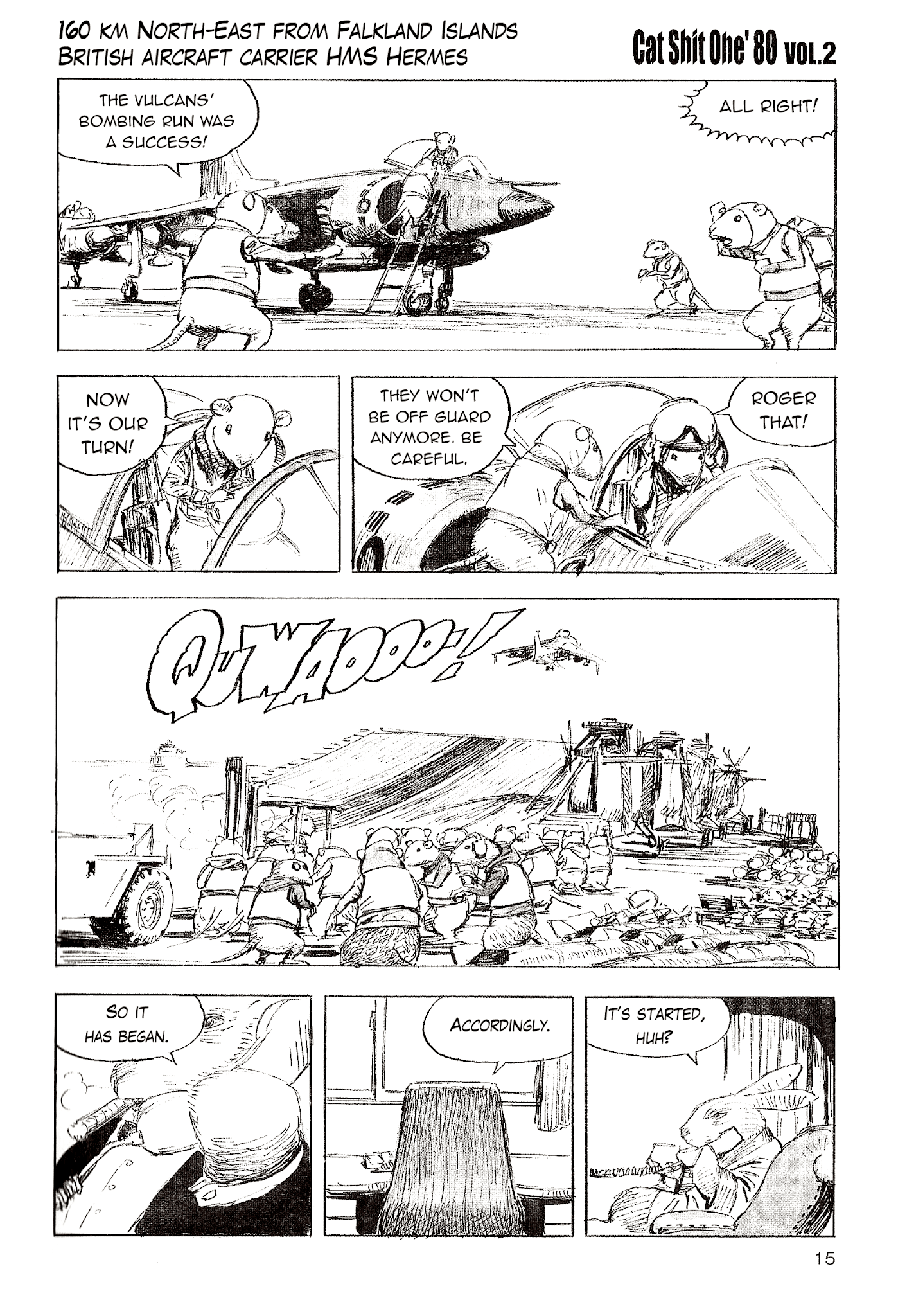 Cat Shit One '80 Chapter 9 page 15 - Chapter 9