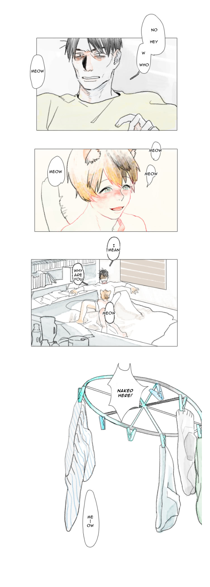 Catboy Catday Chapter 2 page 3 - Chapter 2 : Beginning of Winter