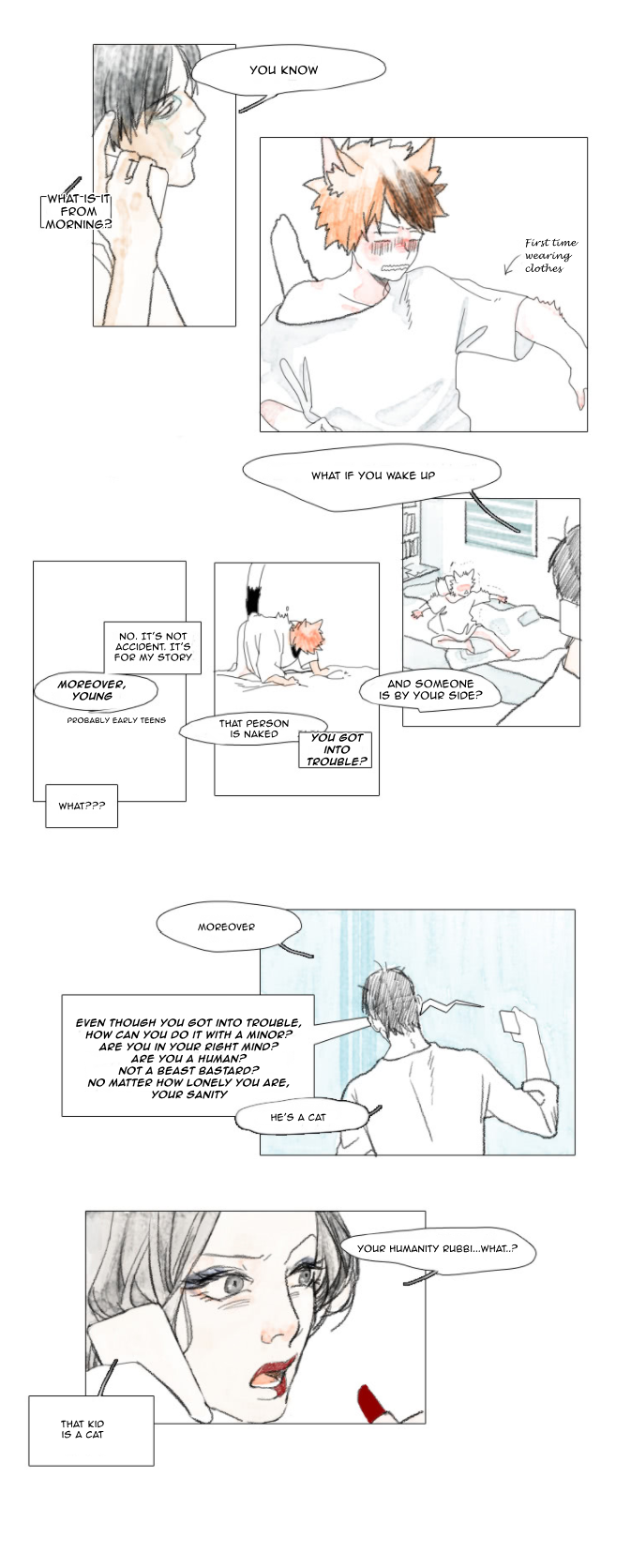 Catboy Catday Chapter 2 page 4 - Chapter 2 : Beginning of Winter