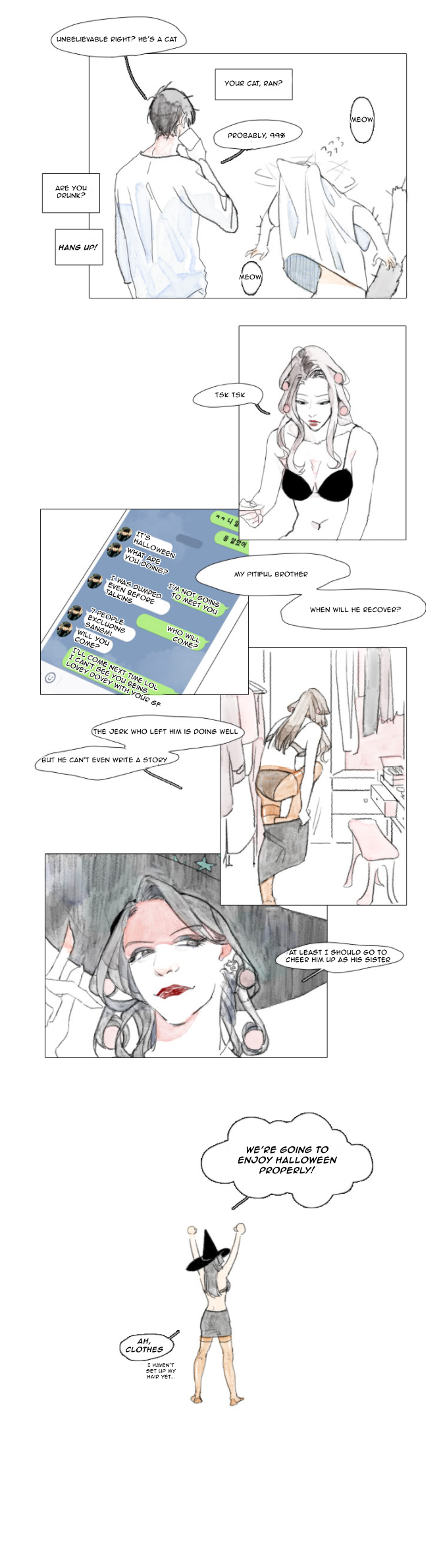 Catboy Catday Chapter 2 page 5 - Chapter 2 : Beginning of Winter