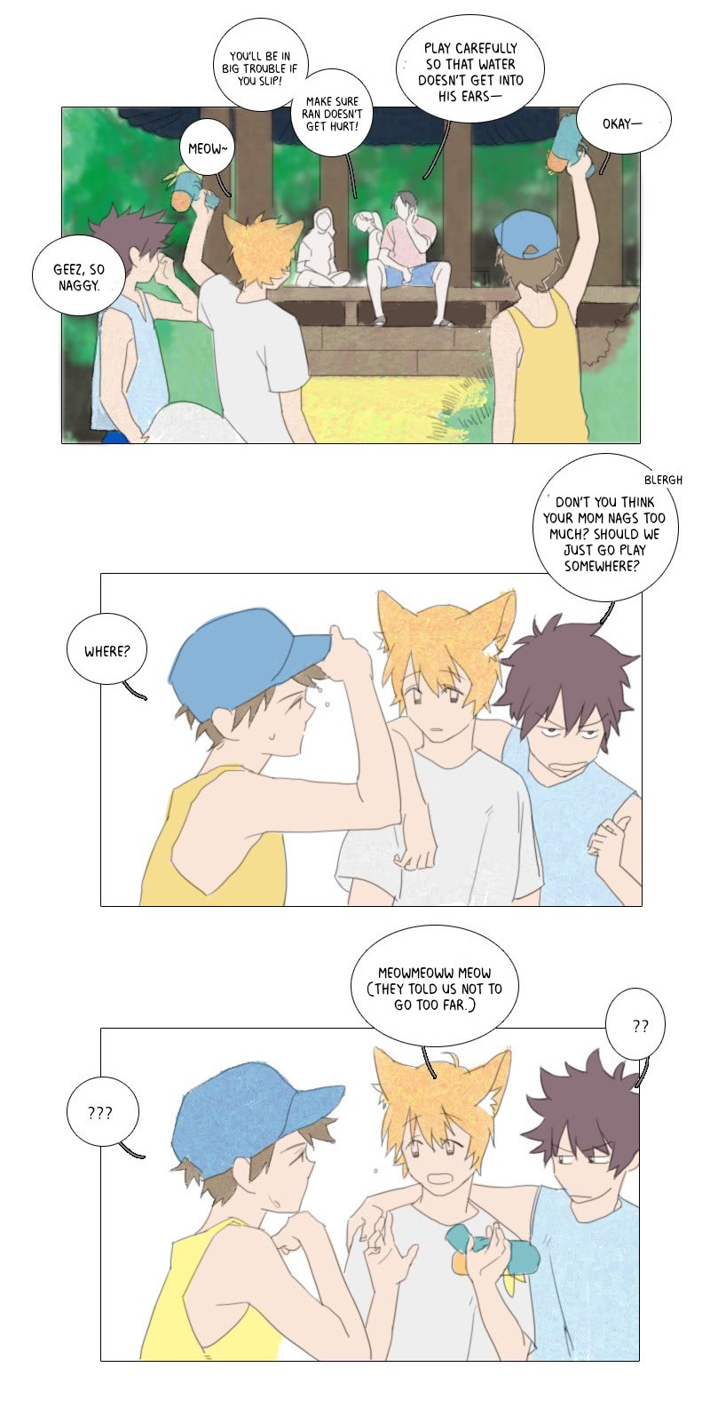 Catboy Catday Chapter 25 page 6 - Chapter 25 : Change
