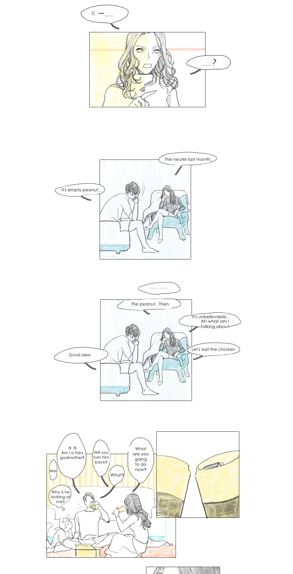 Catboy Catday Chapter 3 page 5 - Chapter 3 : Night