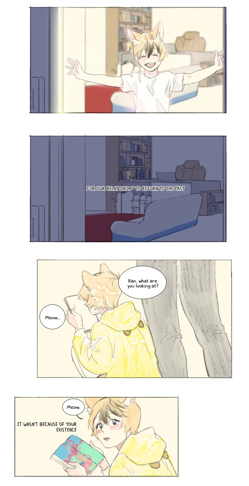 Catboy Catday Chapter 34 page 14 - Chapter 34: A Step Further