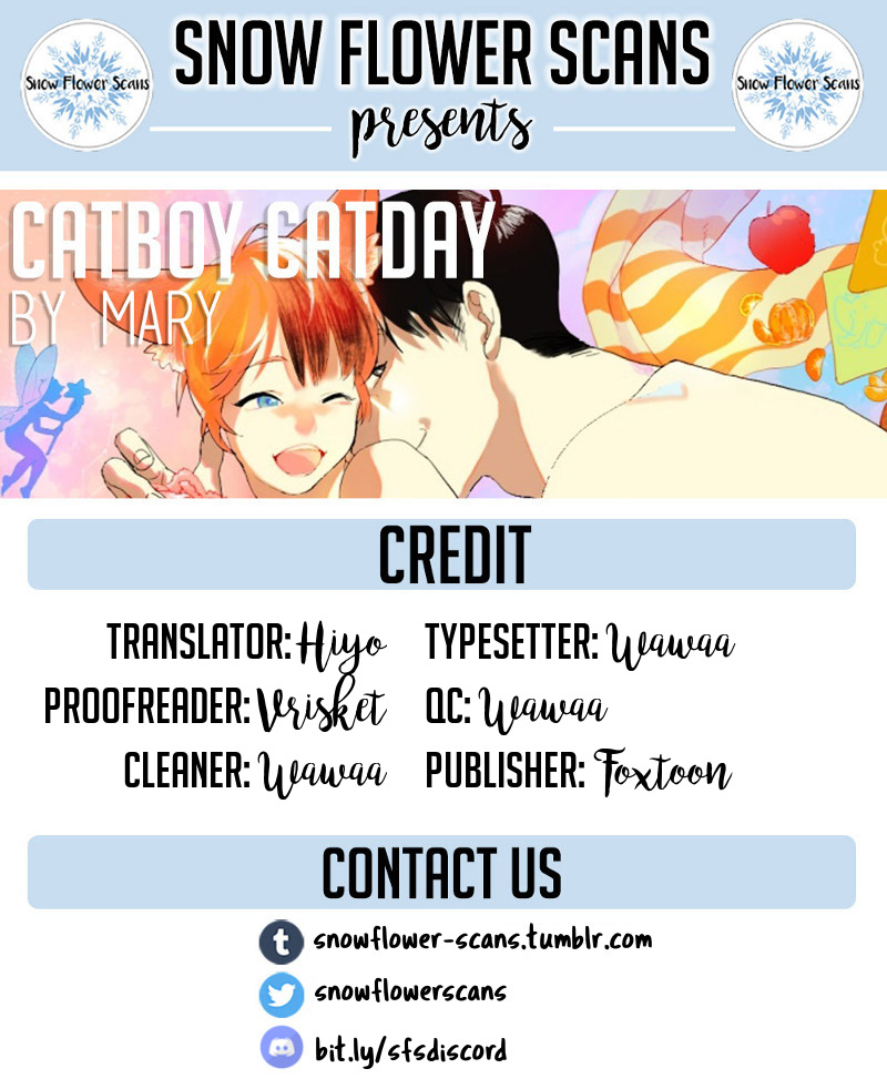 Catboy Catday Chapter 35 page 1 - Chapter 35: Determination