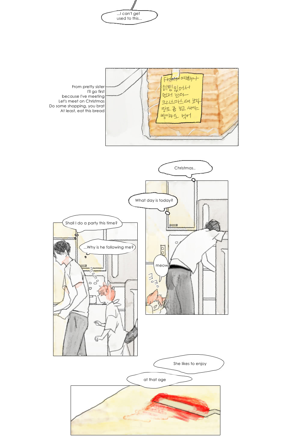 Catboy Catday Chapter 4 page 5 - Chapter 4 : The Language of Flower