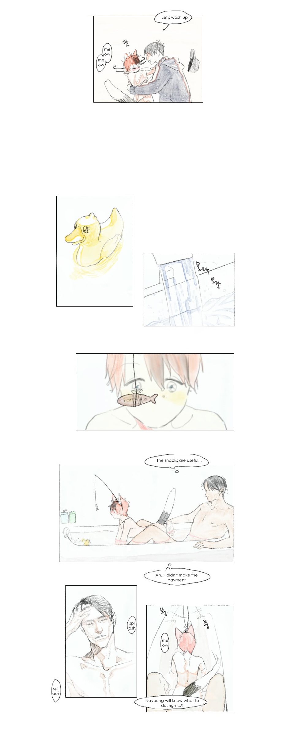 Catboy Catday Chapter 5 page 7 - Chapter 5 : Anxious