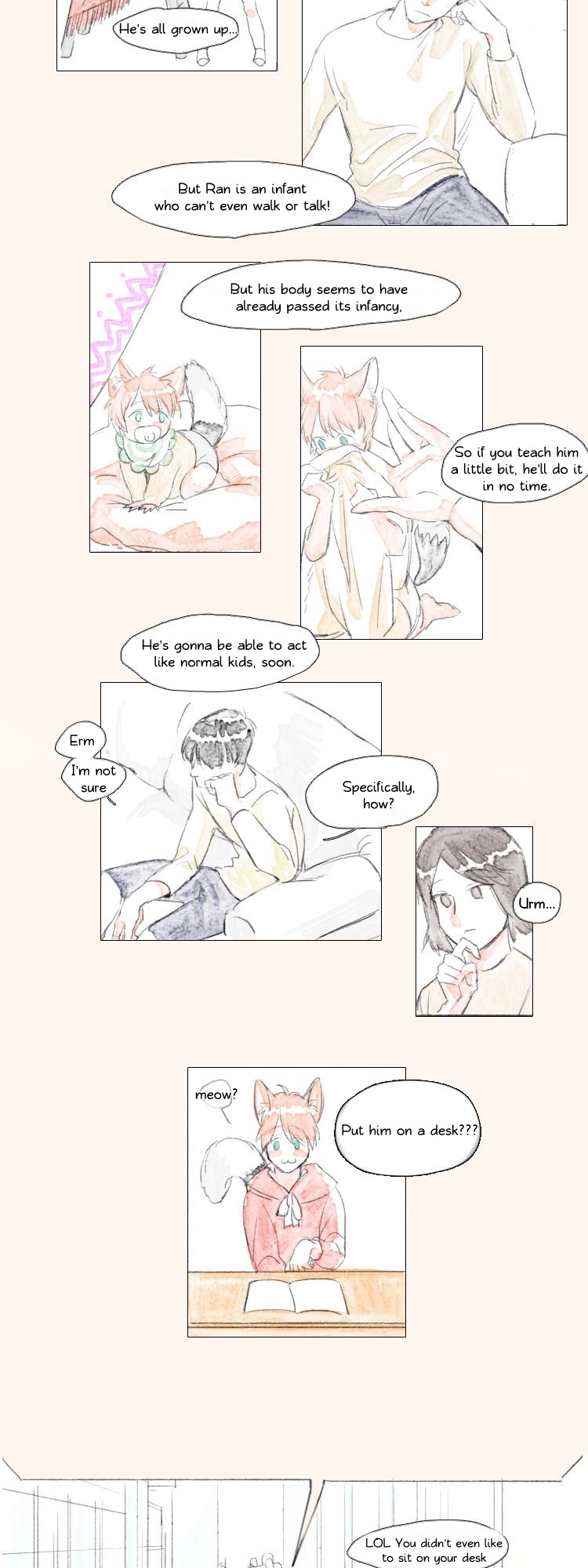 Catboy Catday Chapter 8 page 4 - Chapter 8 : Starless