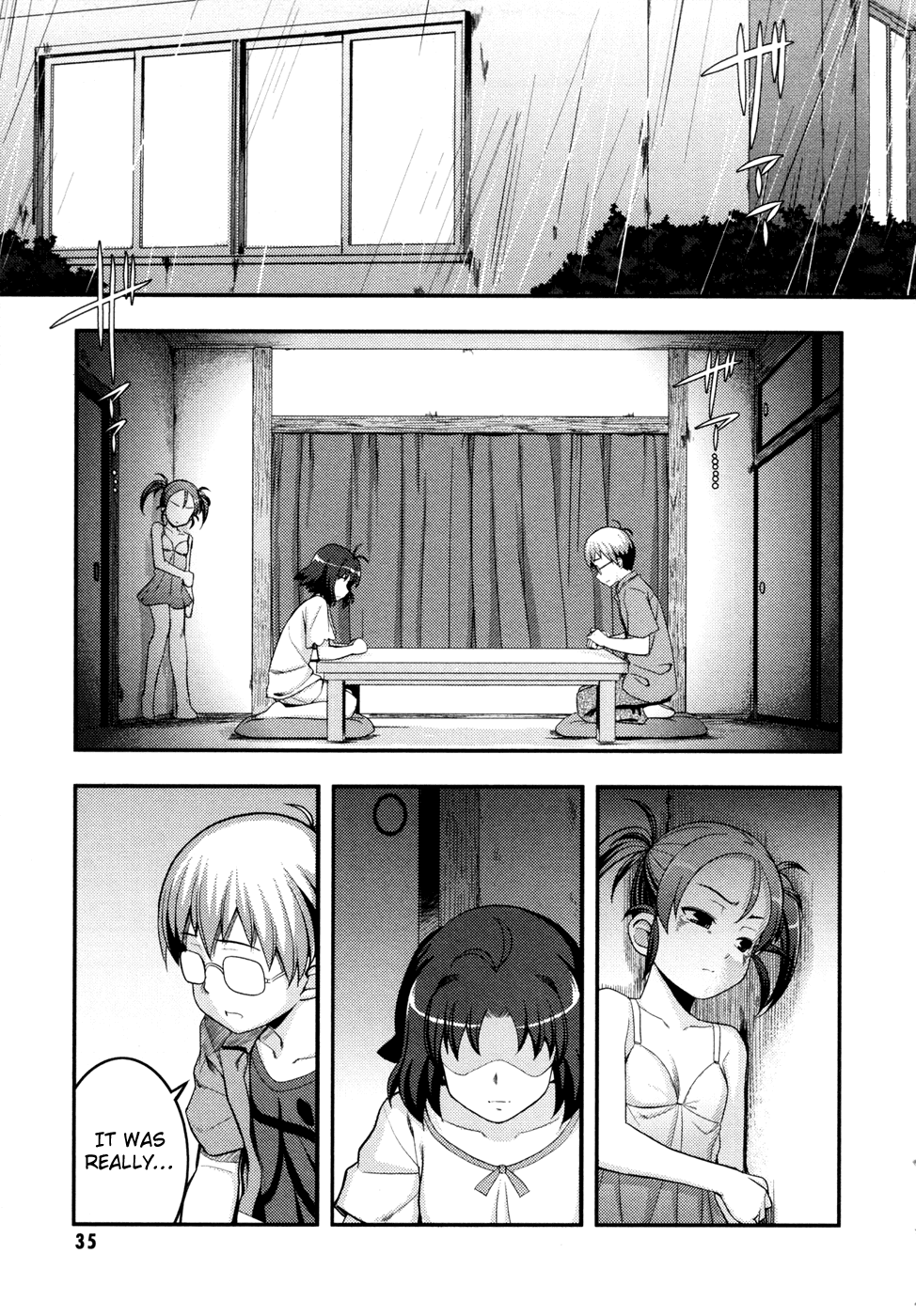 Caterpillar Operetta Chapter 7.2 page 4 - Chapter 7 v2 : Dream Of Spending The Night Together (Part Two)