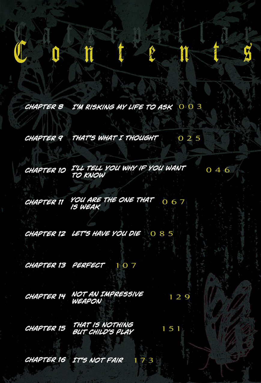 Caterpillar Chapter 8 page 4 - Chapter 8 : I'm Risking My Life to Ask