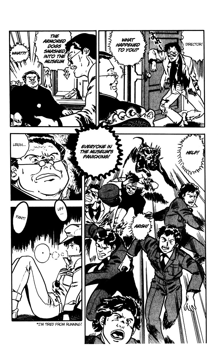 Cat's Eye Chapter 17 page 16 - Chapter 17 : Ai Against the Armored Dogs