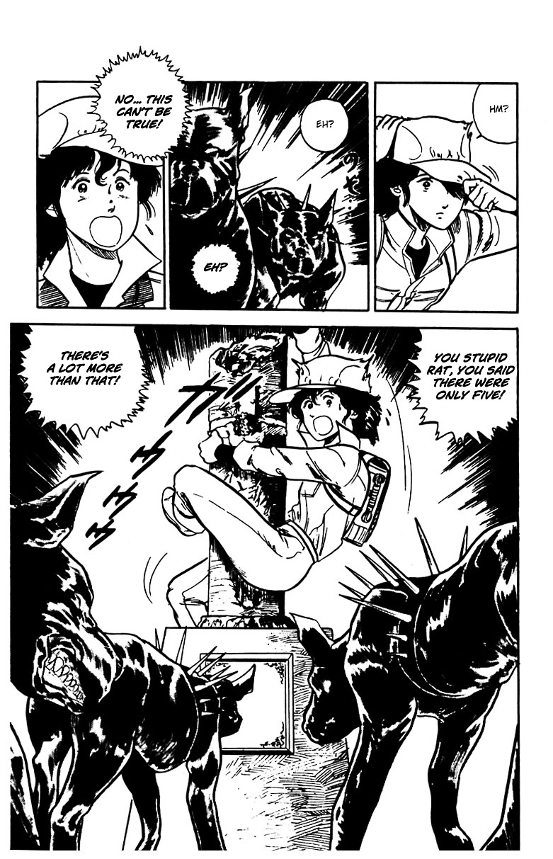 Cat's Eye Chapter 17 page 21 - Chapter 17 : Ai Against the Armored Dogs