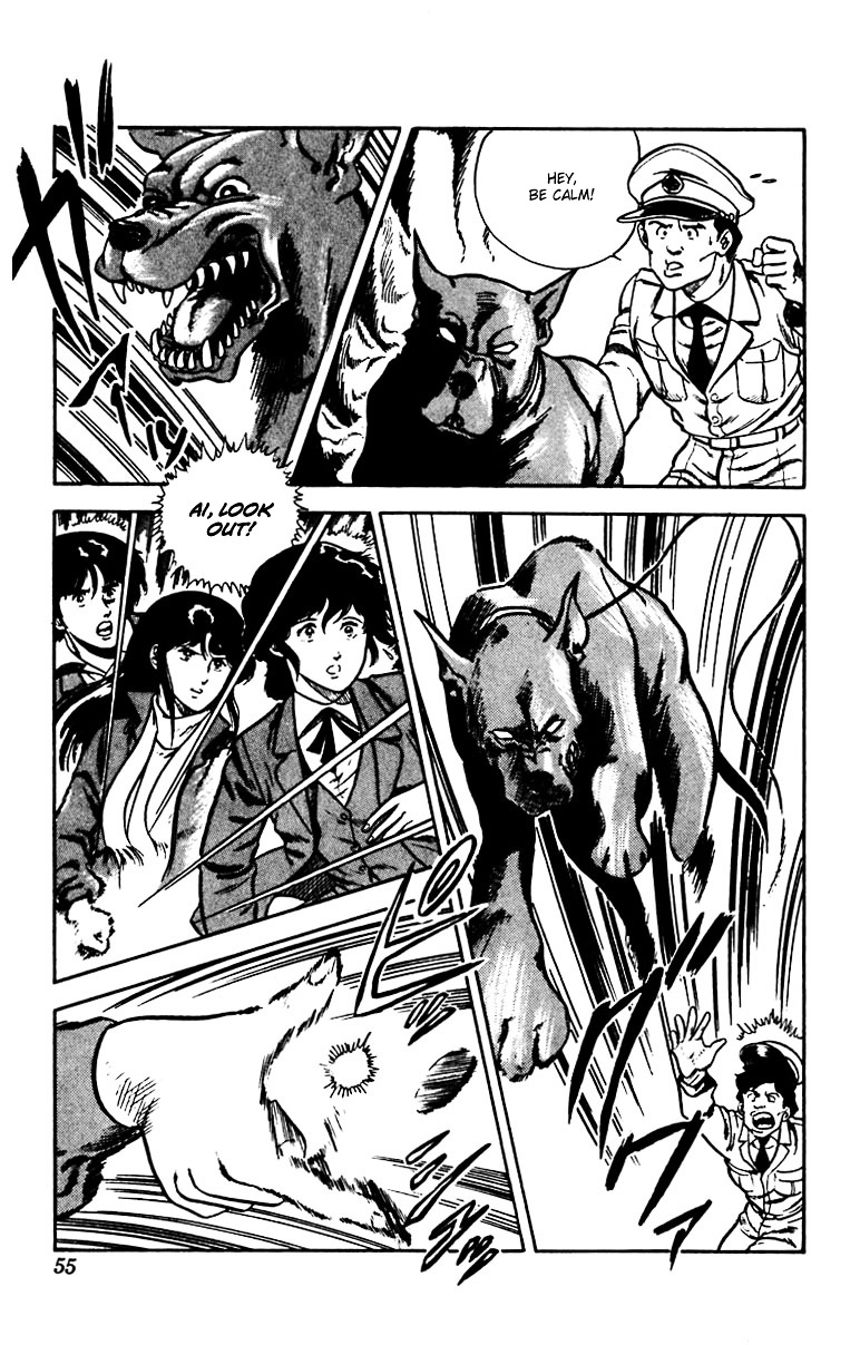 Cat's Eye Chapter 17 page 3 - Chapter 17 : Ai Against the Armored Dogs