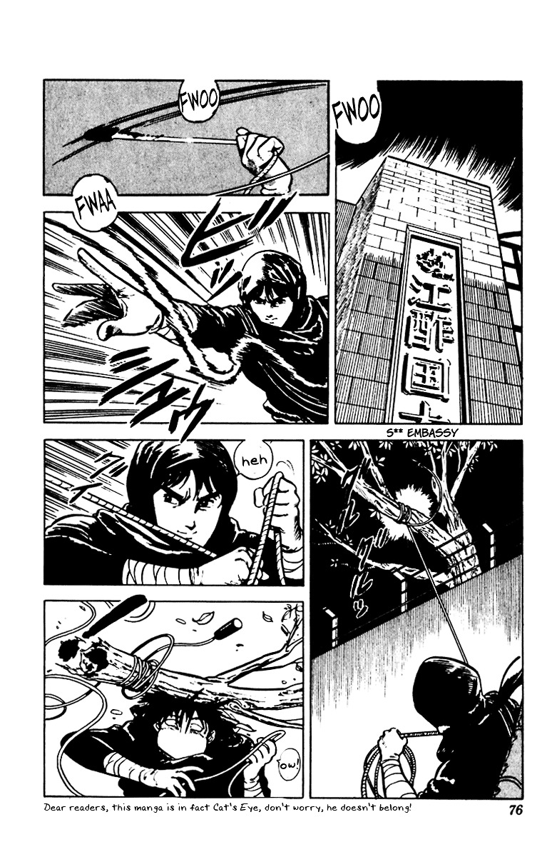 Cat's Eye Chapter 26 page 8 - Chapter 26 : I Wasn't Born to be a Thief