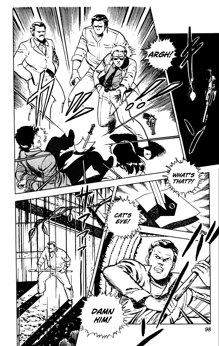 Cat's Eye Chapter 27 page 8 - Chapter 27 : The Two of Them, Back-to-Back
