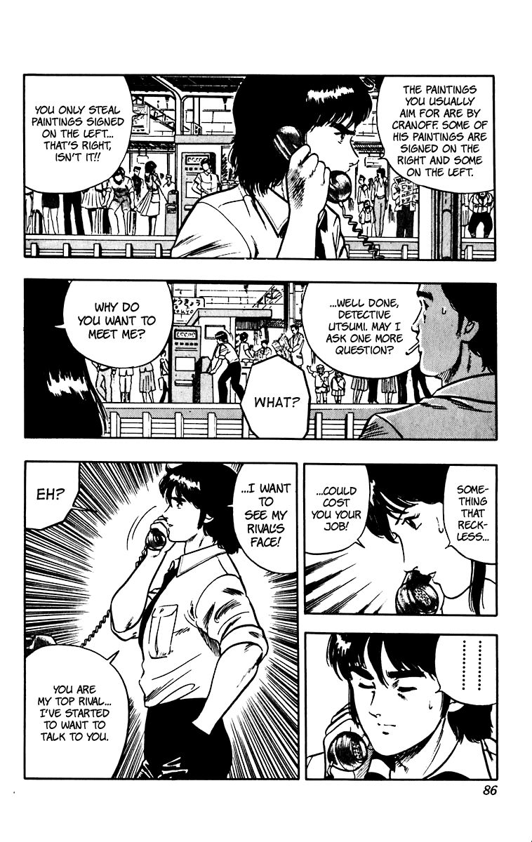 Cat's Eye Chapter 44 page 18 - Chapter 44 : Red Love Letter
