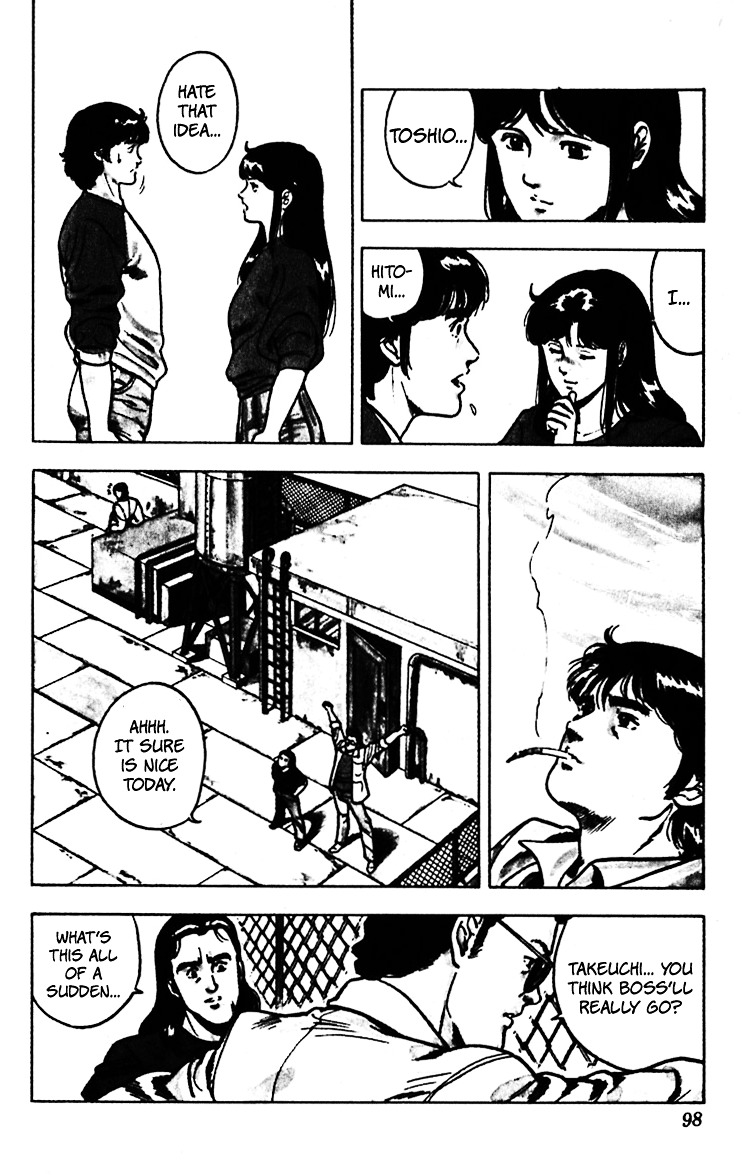 Cat's Eye Chapter 60 page 10 - Chapter 60 : It's Love  Don't Go