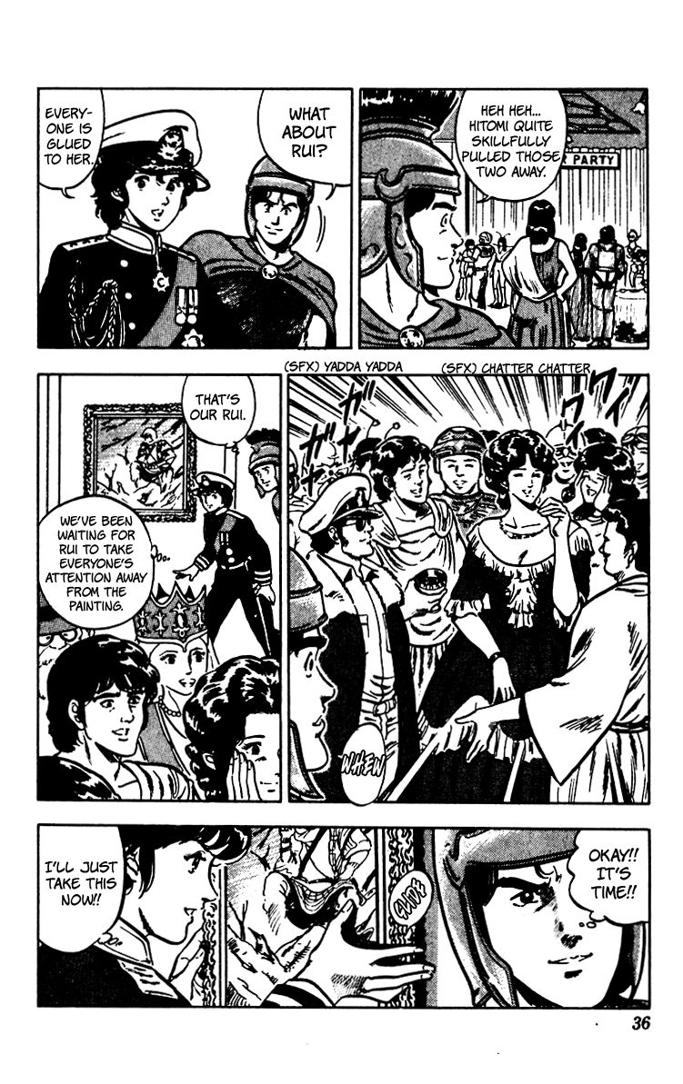 Cat's Eye Chapter 64 page 10 - Chapter 64 : A New Year's Ball