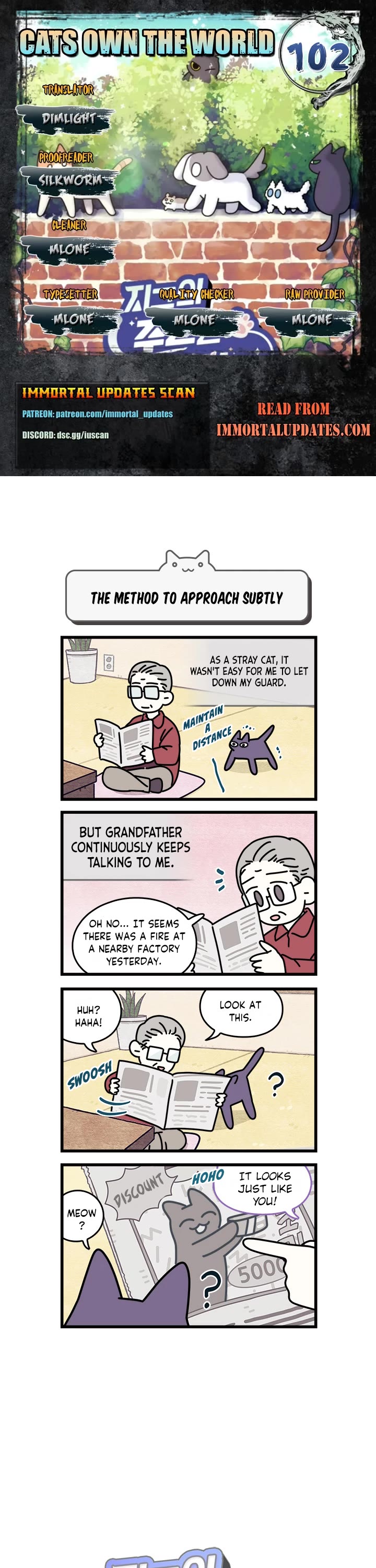 Cats Own the World Chapter 102 page 1 - Chapter 102