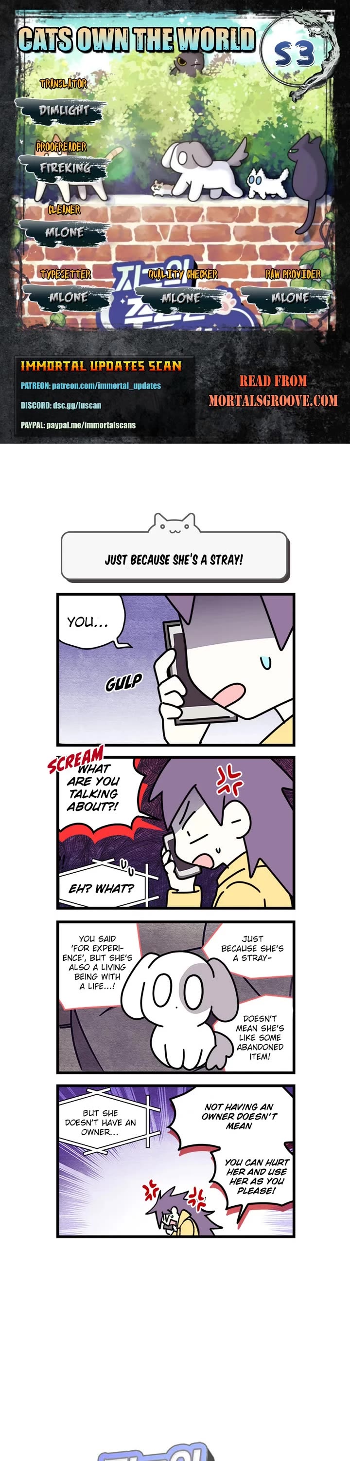 Cats Own the World Chapter 202 page 1 - Chapter 202: Side Chapter 3