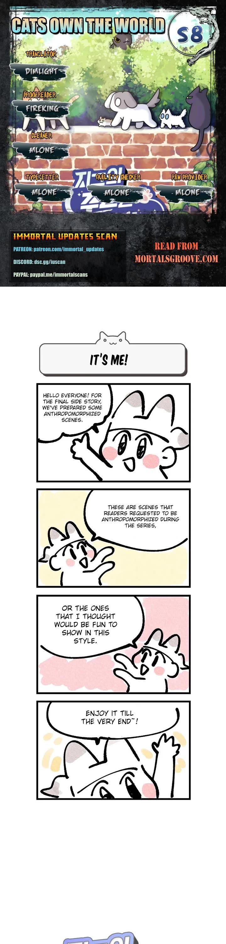 Cats Own the World Chapter 207 page 1 - Chapter 207: Side Chapter 8 [END]