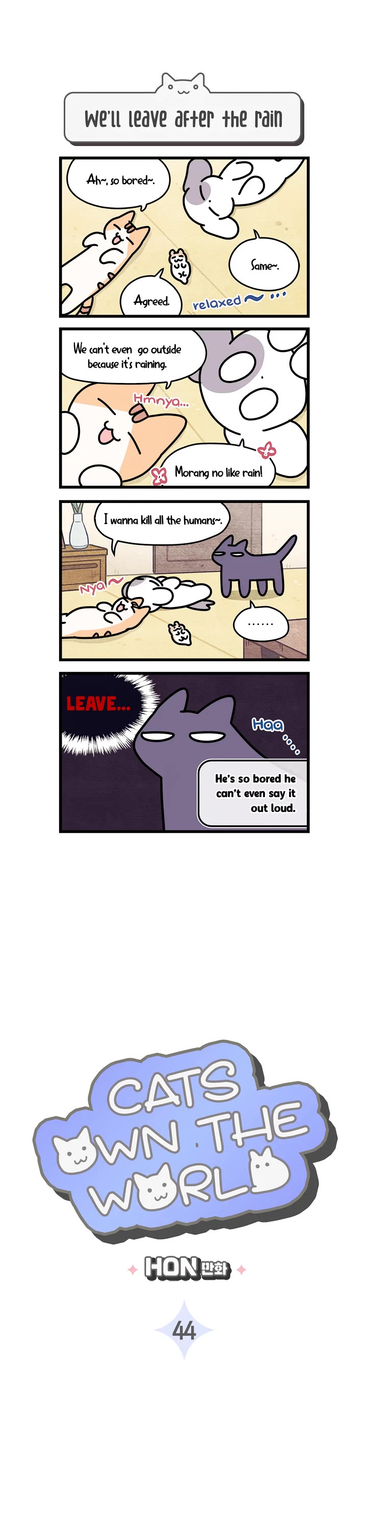 Cats Own the World Chapter 44 page 1 - Chapter 44