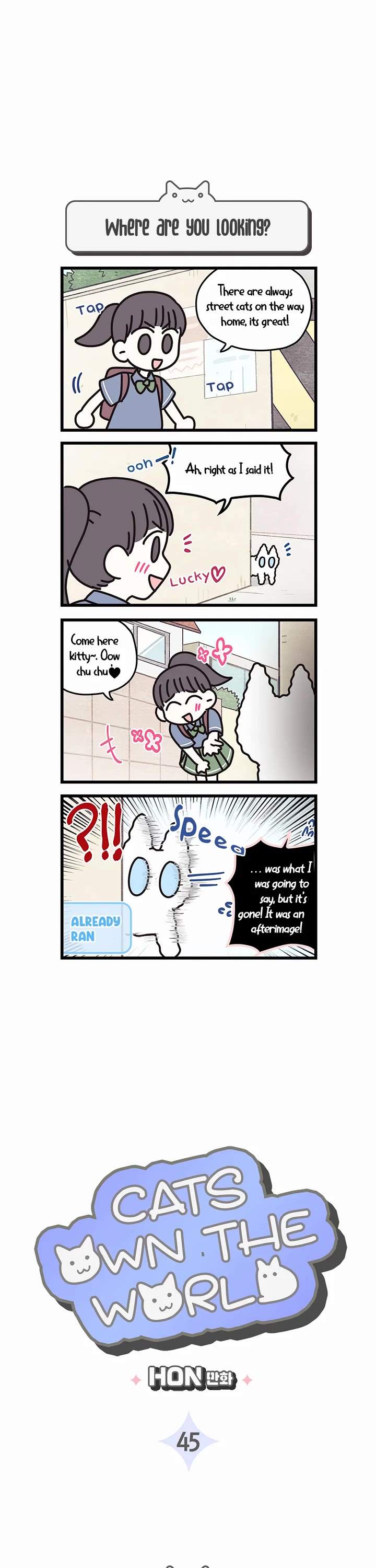 Cats Own the World Chapter 45 page 1 - Chapter 45