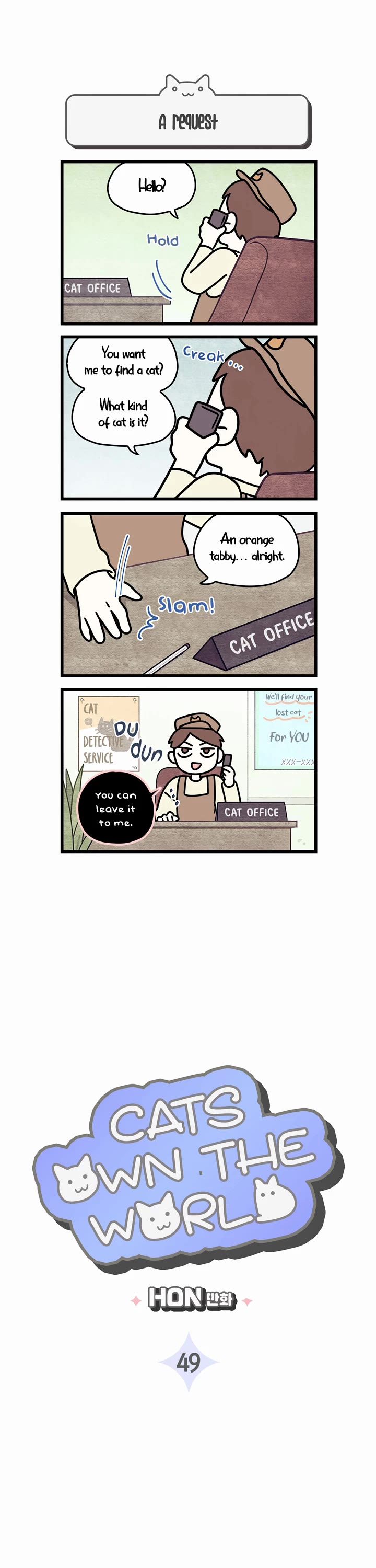Cats Own the World Chapter 49 page 1 - Chapter 49