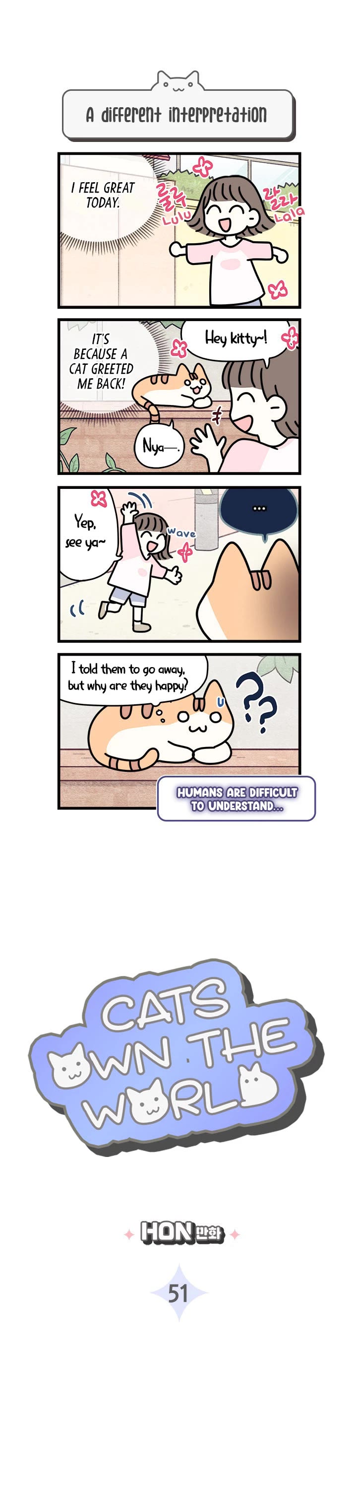 Cats Own the World Chapter 51 page 1 - Chapter 51