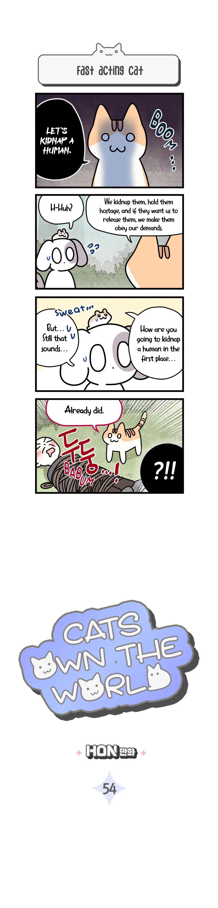Cats Own the World Chapter 54 page 1 - Chapter 54