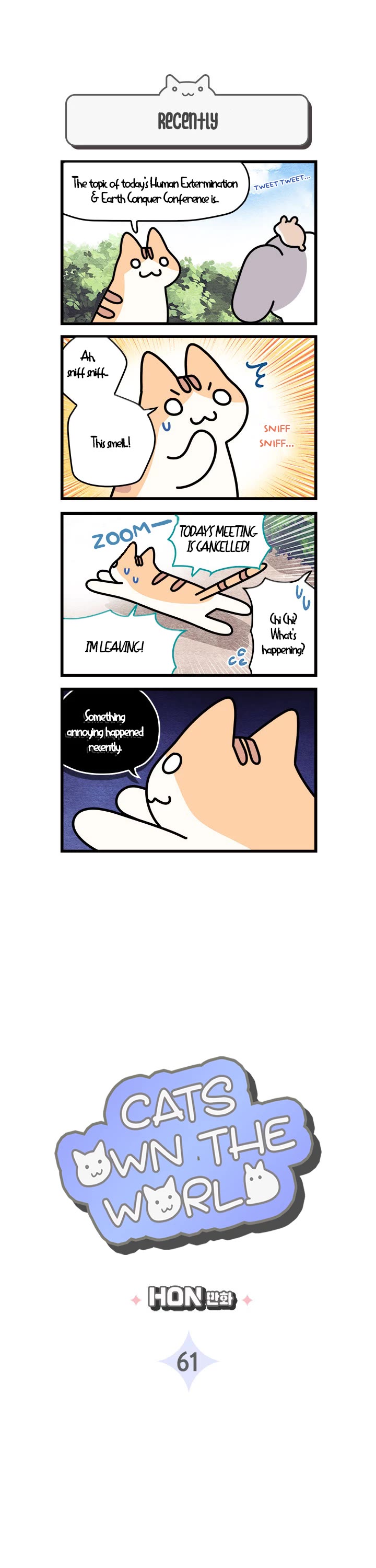 Cats Own the World Chapter 61 page 1 - Chapter 61