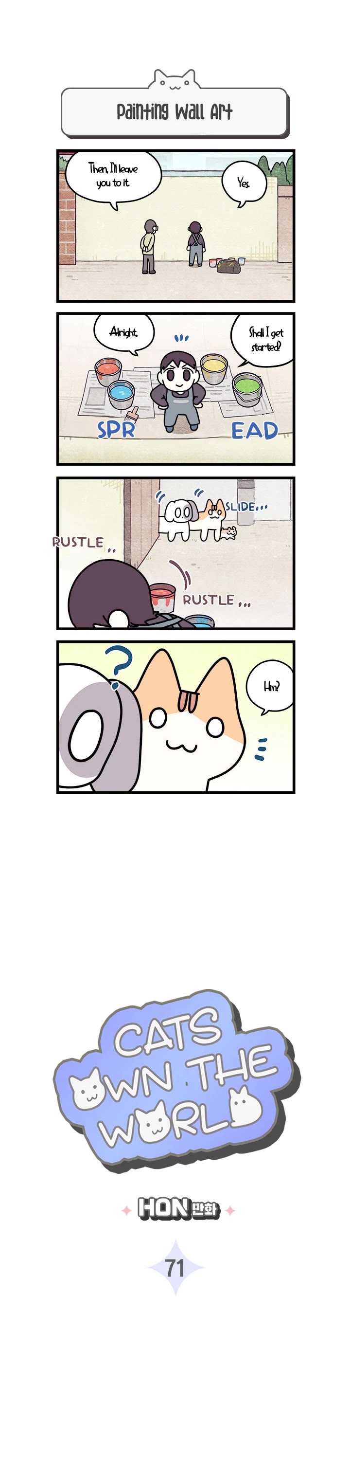Cats Own the World Chapter 71 page 1 - Chapter 71