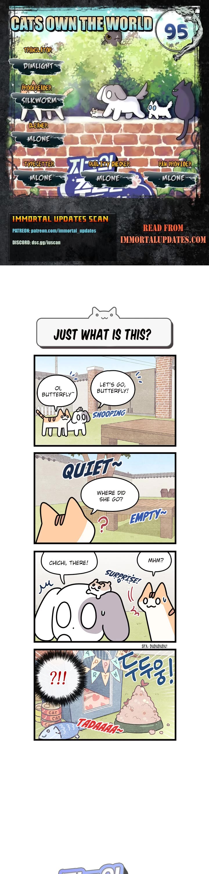 Cats Own the World Chapter 95 page 1 - Chapter 95