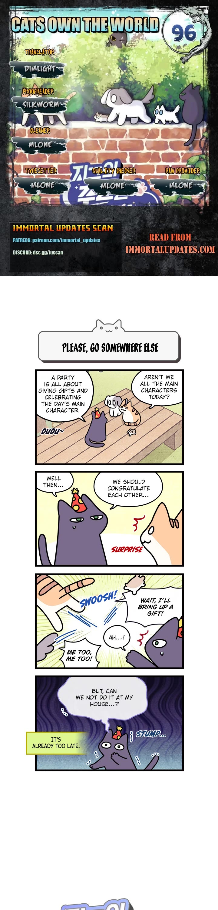 Cats Own the World Chapter 96 page 1 - Chapter 96