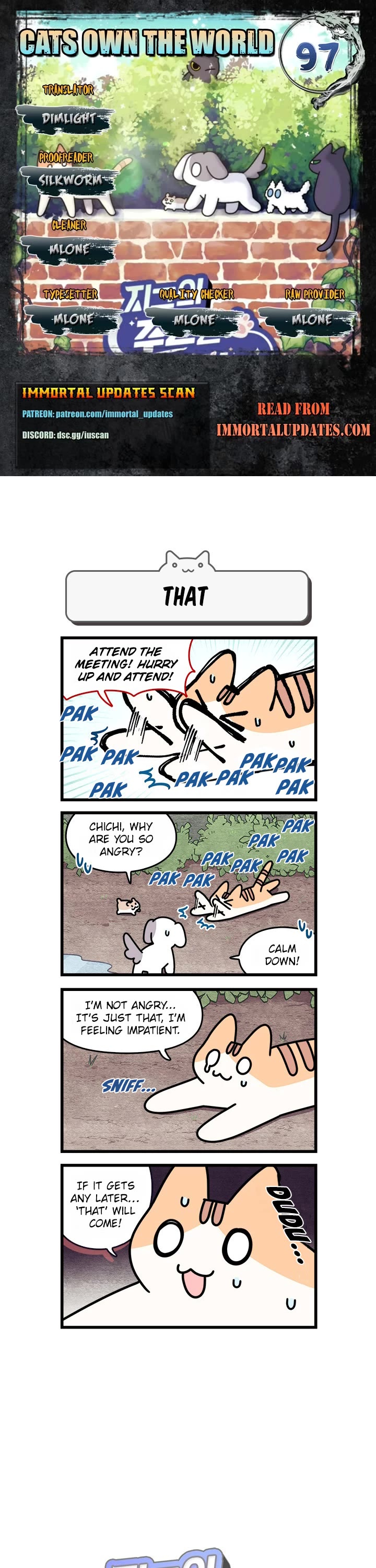 Cats Own the World Chapter 97 page 1 - Chapter 97